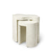 Palecek Furniture Default Title / Motor Freight - Rate TBQ Palecek Nadia Outdoor Side Tables Set Of 2