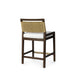 Palecek Furniture I/O BASKET WEAVE 4J / Motor Freight - Rate TBQ Palecek Neil 24" Counter Stool