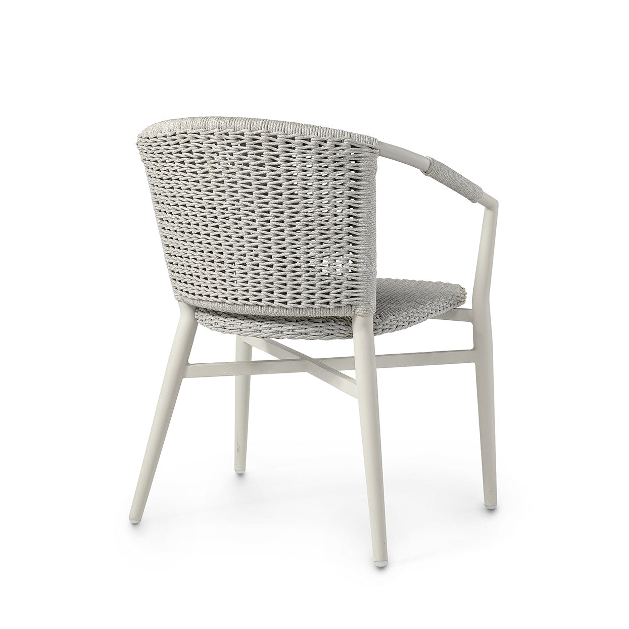 Palecek Furniture Default Title / Motor Freight - Rate TBQ Palecek Nina Outdoor Stackable Arm Chair, Stone