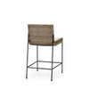 Palecek Furniture I/O SAILCLOTH SALT 64 / Motor Freight - Rate TBQ Palecek Nora 24" Counter Stool