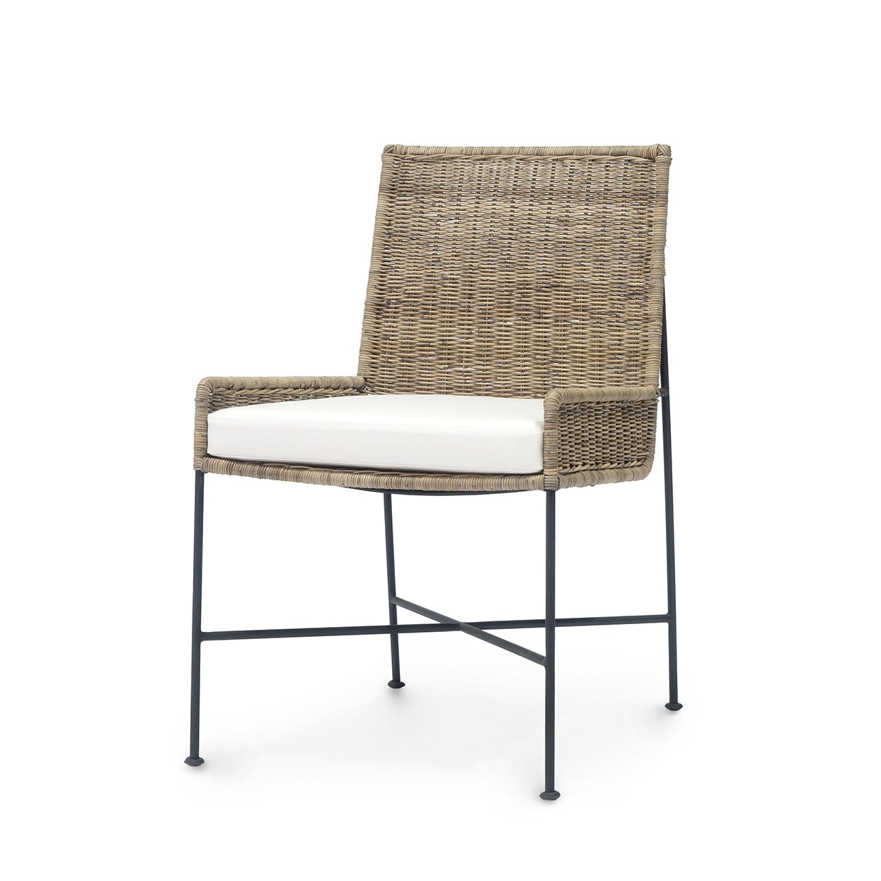 Palecek Furniture I/O SAILCLOTH SALT 64 / Motor Freight - Rate TBQ Palecek Nora Side Chair
