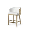 Palecek Furniture I/O BASKET WEAVE 4J / Motor Freight - Rate TBQ Palecek Oakridge 24" Counter Stool