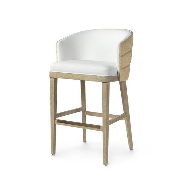Palecek Furniture I/O BASKET WEAVE 4J / Motor Freight - Rate TBQ Palecek Oakridge 30" Barstool