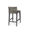 Palecek Furniture Default Title / Motor Freight - Rate TBQ Palecek Oliver Outdoor 24" Counter Stool, Charcoal