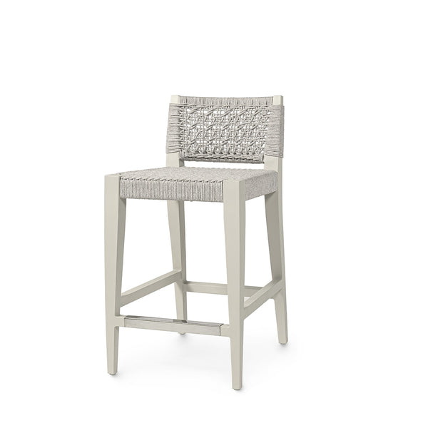 Palecek Furniture Default Title / Motor Freight - Rate TBQ Palecek Oliver Outdoor 24"Counter Stool, Stone