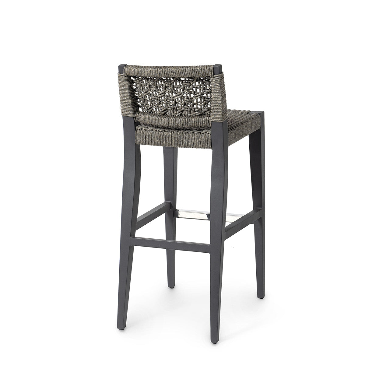 Palecek Furniture Default Title / Motor Freight - Rate TBQ Palecek Oliver Outdoor 30"Barstool, Charcoal
