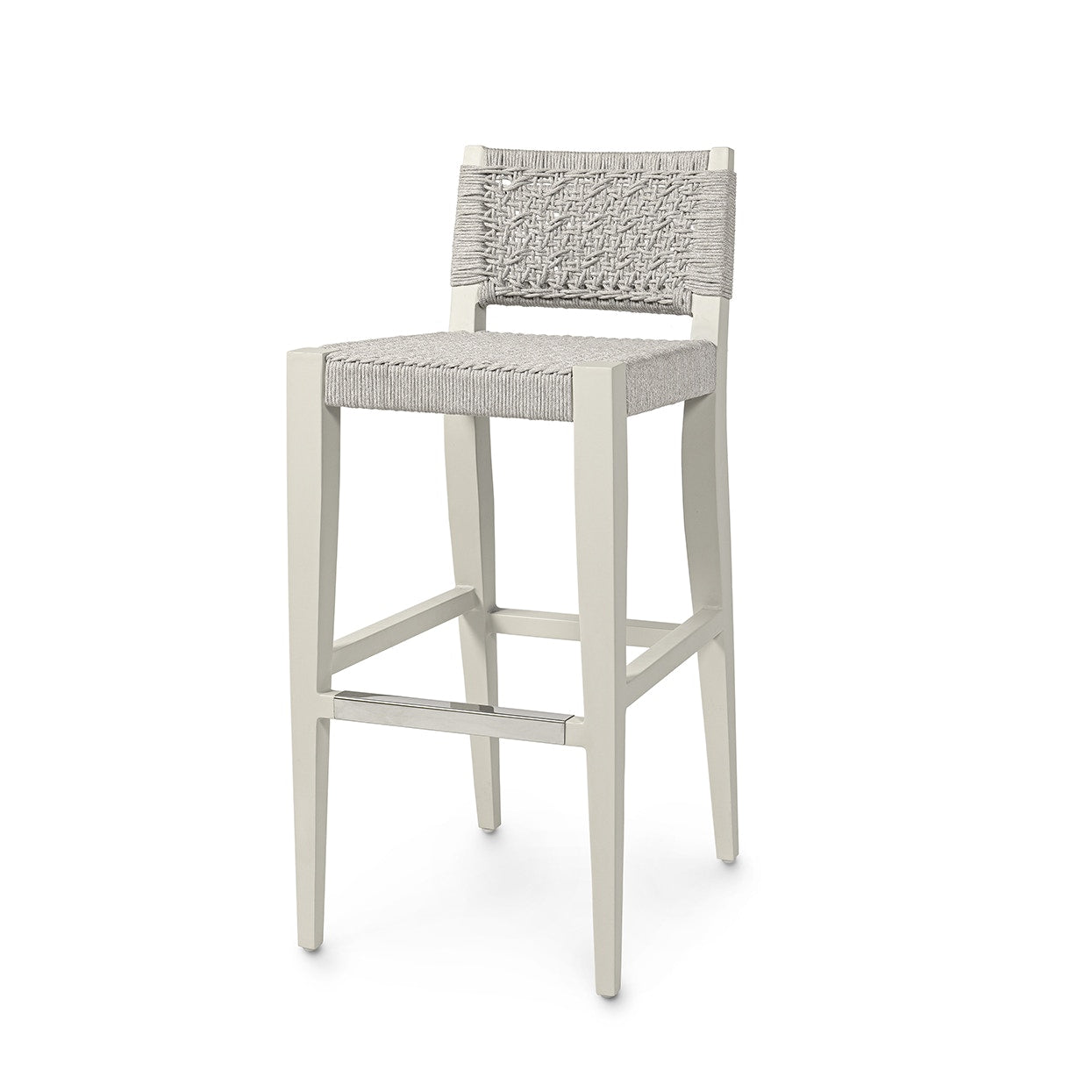Palecek Furniture Default Title / Motor Freight - Rate TBQ Palecek Oliver Outdoor 30" Barstool, Stone
