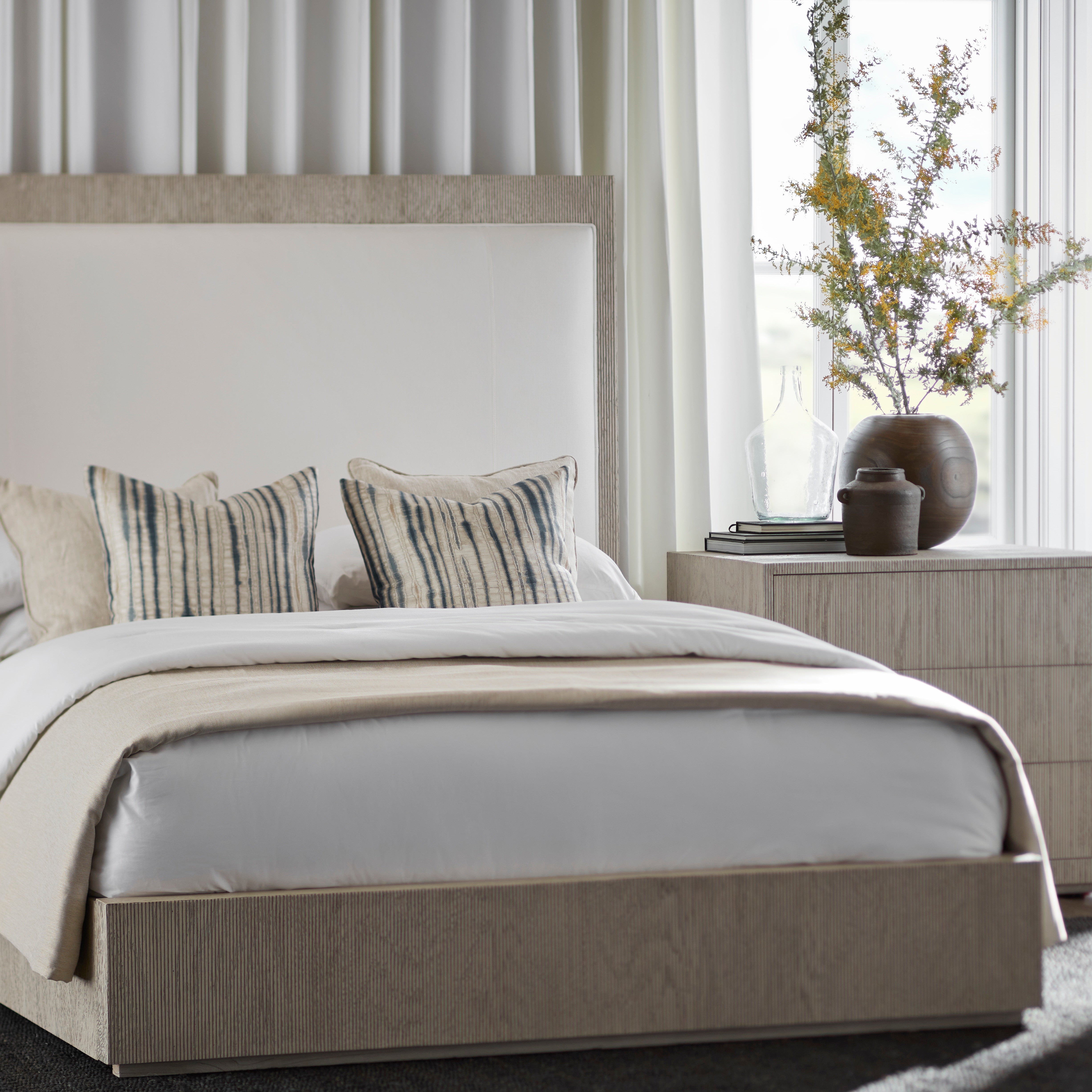 Palecek Furniture I/O BASKET WEAVE 4J / Motor Freight - Rate TBQ Palecek Onshore Bed Queen