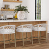 Palecek Furniture I/O SAILCLOTH SALT 64 / Motor Freight - Rate TBQ Palecek Otis 24" Counter Stool