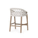 Palecek Furniture I/O SAILCLOTH SALT 64 / Motor Freight - Rate TBQ Palecek Otis 24" Counter Stool