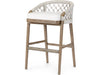 Palecek Furniture I/O SAILCLOTH SALT 64 / Motor Freight - Rate TBQ Palecek Otis 30" Barstool