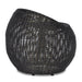 Palecek Furniture Palecek Outdoor Open Weave Wicker Swivel Stool, Espresso