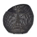 Palecek Furniture Palecek Outdoor Open Weave Wicker Swivel Stool, Espresso