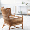 Palecek Lighting I/O BASKET WEAVE 4J / Motor Freight - Rate TBQ Palecek Owen Lounge Chair