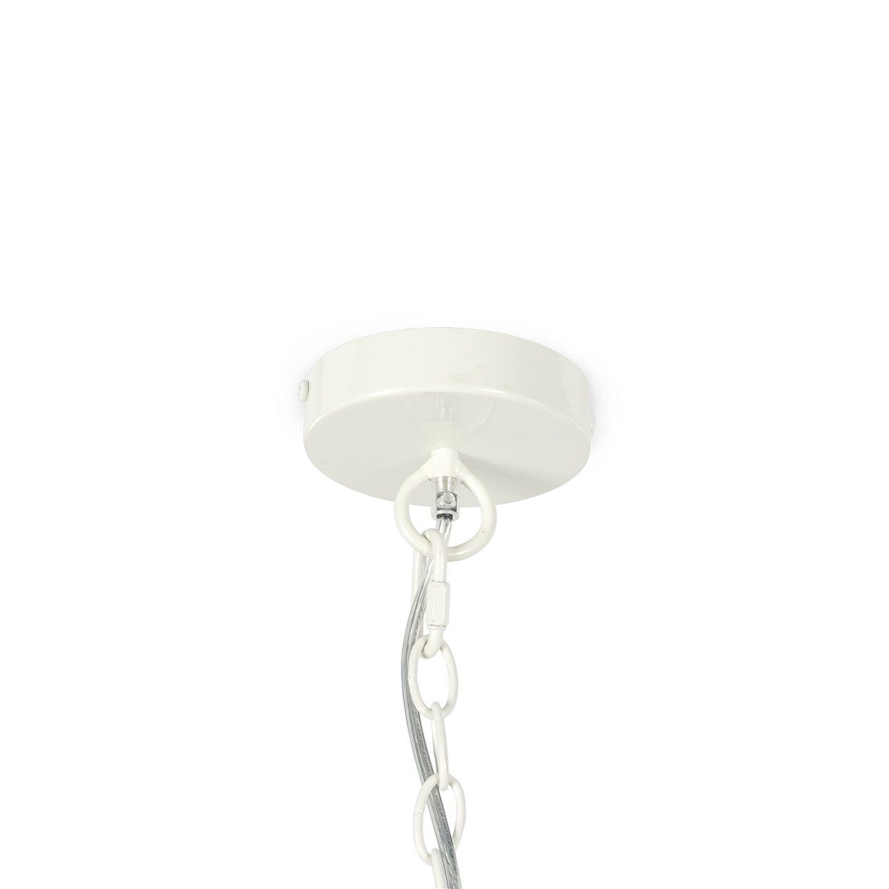 Palecek Lighting Default Title / Motor Freight - Rate TBQ Palecek Paloma Coco Chandelier White