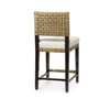 Palecek Furniture NATURAL CANVAS 01 / Motor Freight - Rate TBQ Palecek Panamawood 24" Counter Stool