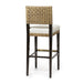 Palecek Furniture I/O SAILCLOTH SALT 64 / Motor Freight - Rate TBQ Palecek Panamawood 30" Barstool