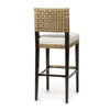 Palecek Furniture I/O SAILCLOTH SALT 64 / Motor Freight - Rate TBQ Palecek Panamawood 30" Barstool