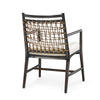 Palecek Furniture OYSTER HOPSACK 1E / Motor Freight - Rate TBQ Palecek Pratt Arm Chair, Espresso