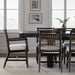 Palecek Furniture OYSTER HOPSACK 1E / Motor Freight - Rate TBQ Palecek Pratt Arm Chair, Espresso