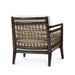 Palecek Furniture CHUNKY WEAVE OATMEAL 4S / Motor Freight - Rate TBQ Palecek Pratt Lounge Chair Espresso