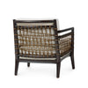 Palecek Furniture CHUNKY WEAVE OATMEAL 4S / Motor Freight - Rate TBQ Palecek Pratt Lounge Chair Espresso