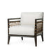Palecek Furniture CHUNKY WEAVE OATMEAL 4S / Motor Freight - Rate TBQ Palecek Pratt Lounge Chair Espresso