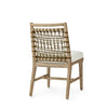 Palecek Furniture I/O BASKET WEAVE 4J / Motor Freight - Rate TBQ Palecek Pratt Side Chair Cerused White