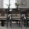 Palecek Furniture OYSTER HOPSACK 1E / Motor Freight - Rate TBQ Palecek Pratt Side Chair, Espresso