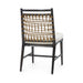 Palecek Furniture OYSTER HOPSACK 1E / Motor Freight - Rate TBQ Palecek Pratt Side Chair, Espresso