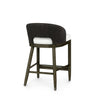 Palecek Furniture I/O BASKET WEAVE 4J / Motor Freight - Rate TBQ Palecek Prescott 24" Counter Stool Charcoal