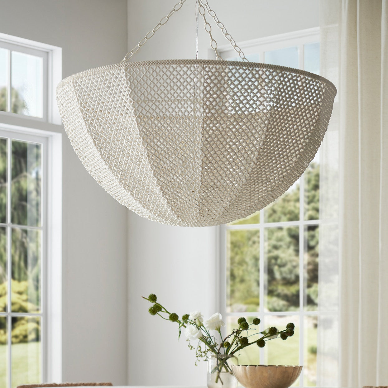 Palecek Lighting Default Title / Motor Freight - Rate TBQ Palecek Quinn Chandelier