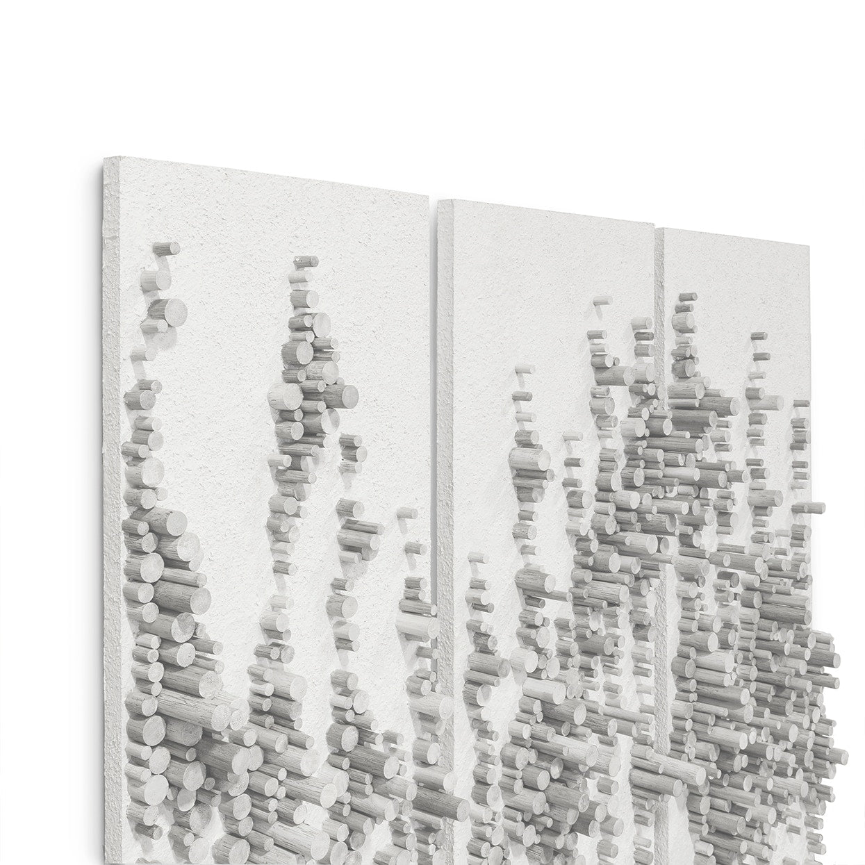 Palecek Home Decor Default Title / Motor Freight - Rate TBQ Palecek Rainfall Rattan Wall Decor Set Of 3