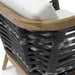 Palecek Furniture I/O SAILCLOTH SALT 64 / Motor Freight - Rate TBQ Palecek Recaro Outdoor Lounge Chair