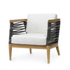 Palecek Furniture I/O SAILCLOTH SALT 64 / Motor Freight - Rate TBQ Palecek Recaro Outdoor Lounge Chair