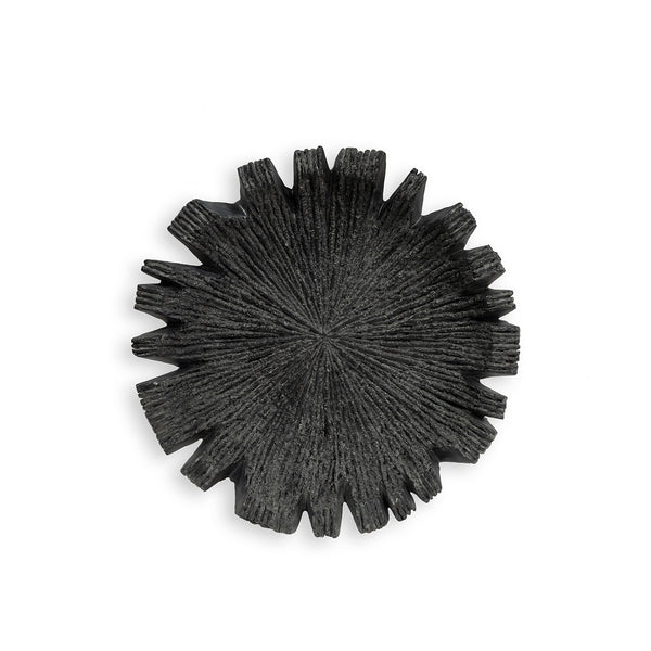 Palecek Home Decor Palecek Reef Outdoor Wall Decor Small, Charcoal