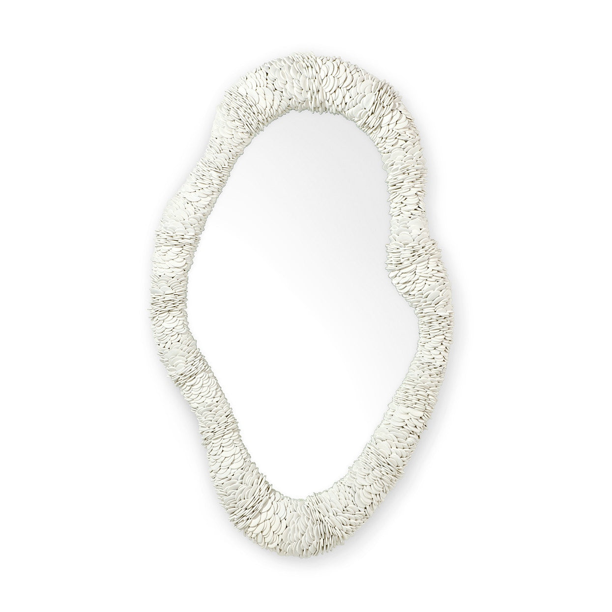 Palecek Lighting Default Title / Motor Freight - Rate TBQ Palecek Reese Oval Mirror, Large