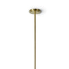 Palecek Lighting Palecek Rivoli Leather Pendant White