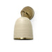 Palecek Lighting Palecek Rivoli Leather Sconce, Sand
