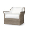 Palecek Furniture I/O BASKET WEAVE 4J / Motor Freight - Rate TBQ Palecek Rochester Swivel Lounge Chair