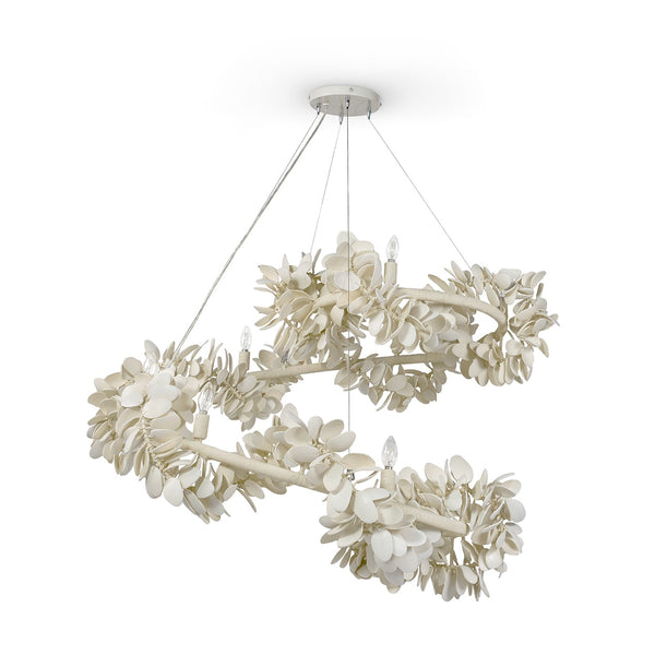 Palecek Lighting Default Title / Motor Freight - Rate TBQ Palecek Roma Spiral Chandelier