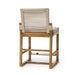 Palecek Furniture I/O SAILCLOTH SALT 64 / Motor Freight - Rate TBQ Palecek San Martin Outdoor 24" Counter Stool, Taupe