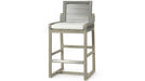 Palecek Furniture I/O BASKET WEAVE 4J / Motor Freight - Rate TBQ Palecek San Martin Outdoor 30" Barstool, Grey