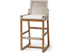 Palecek Furniture I/O SAILCLOTH SALT 64 / Motor Freight - Rate TBQ Palecek San Martin Outdoor 30" Barstool, Taupe