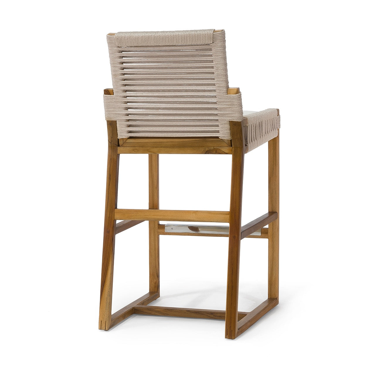 Palecek Furniture I/O SAILCLOTH SALT 64 / Motor Freight - Rate TBQ Palecek San Martin Outdoor 30" Barstool, Taupe