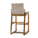 Palecek Furniture I/O SAILCLOTH SALT 64 / Motor Freight - Rate TBQ Palecek San Martin Outdoor 30" Barstool, Taupe