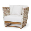 Palecek Furniture I/O SAILCLOTH SALT 64 / Motor Freight - Rate TBQ Palecek San Martin Outdoor Lounge Chair