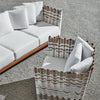 Palecek Furniture I/O SAILCLOTH SALT 64 / Motor Freight - Rate TBQ Palecek San Martin Outdoor Lounge Chair