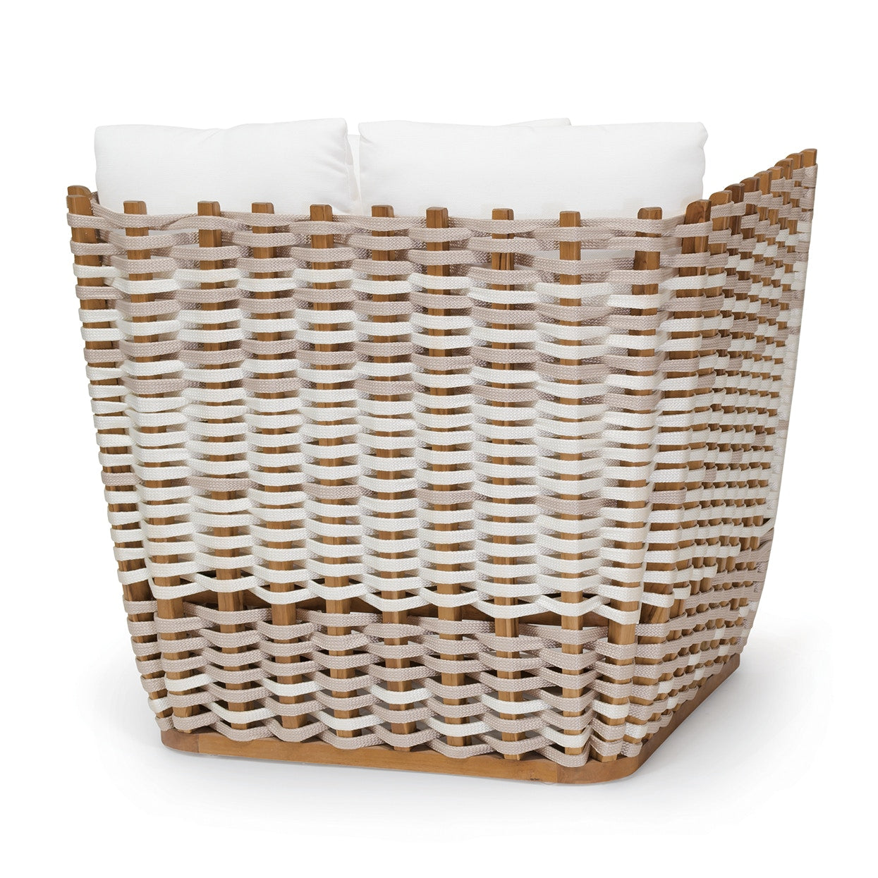 Palecek Furniture I/O SAILCLOTH SALT 64 / Motor Freight - Rate TBQ Palecek San Martin Outdoor Lounge Chair