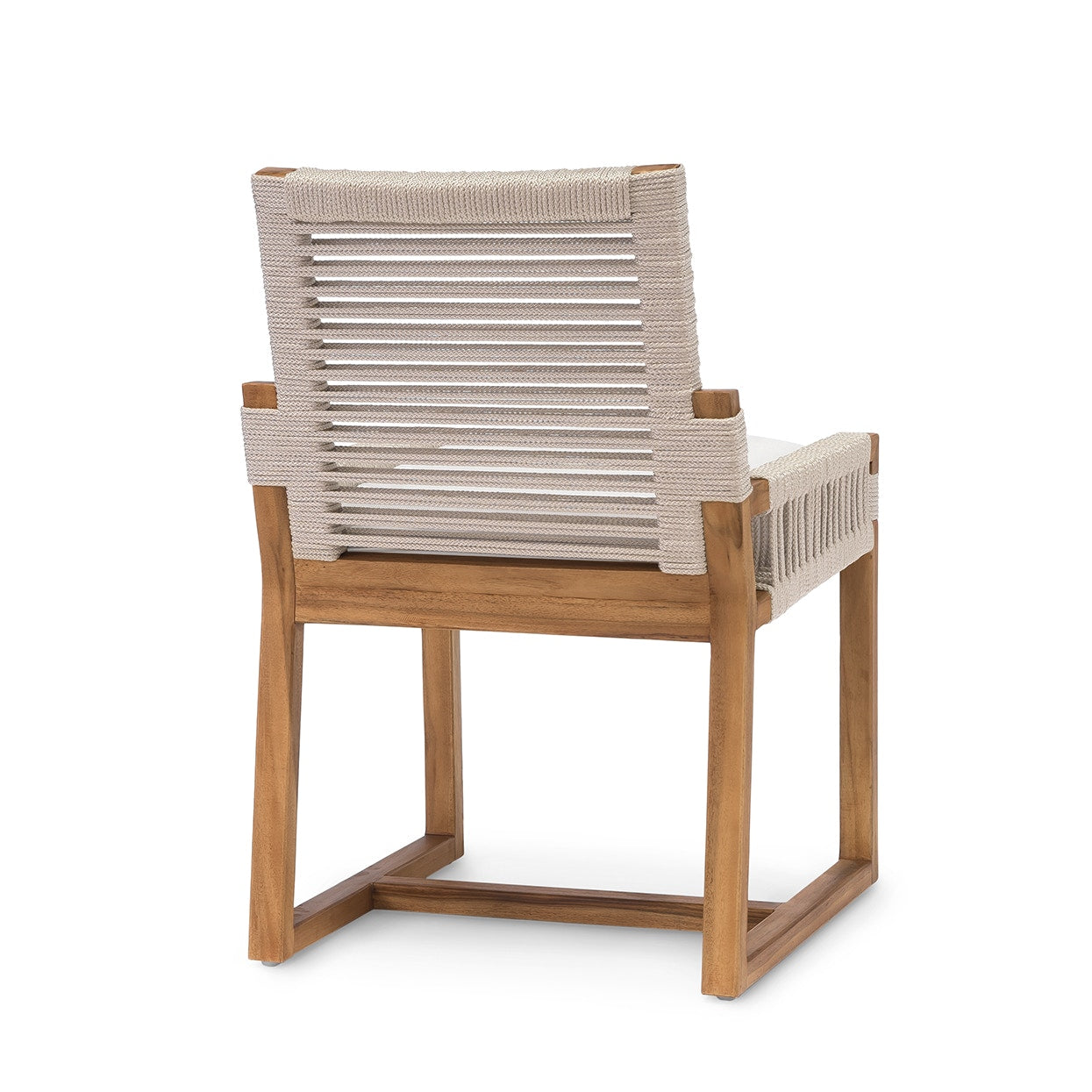 Palecek Furniture I/O SAILCLOTH SALT 64 / Motor Freight - Rate TBQ Palecek San Martin Outdoor Side Chair, Taupe